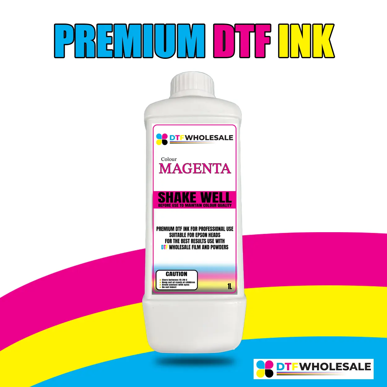 DTF WholeSale Magenta Ink 1Litter bottle